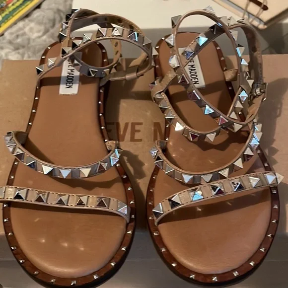 Steven madden travel sandal in tan - Picture 7 of 10
